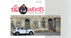 Desktop Screenshot of lesenjoliveuses.fr